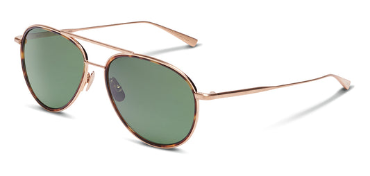 Columbia 56 | Brushed Gold / Antique Leaves