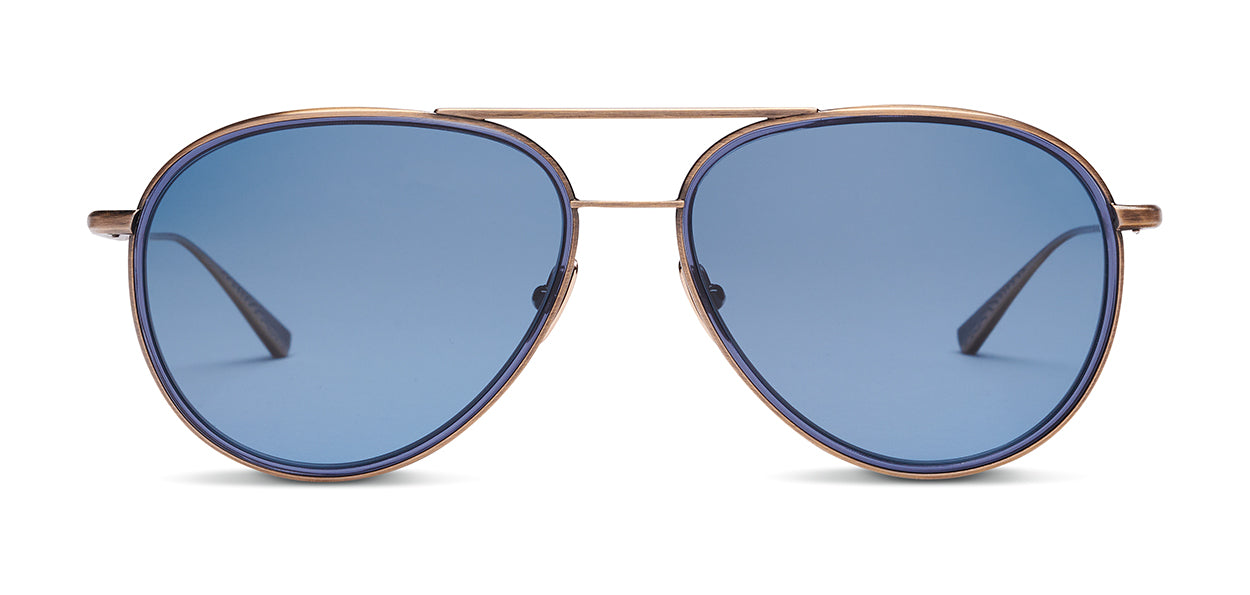 Columbia 59 | Antique Gold / Indigo Blue