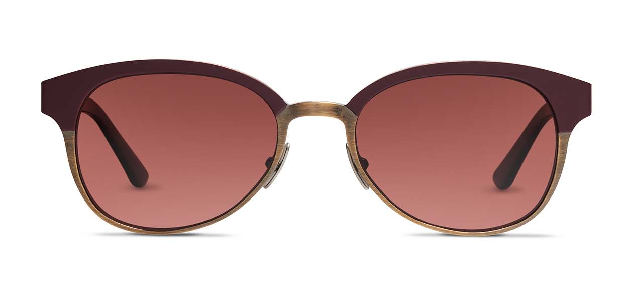 SALT Optics Handmade Vintage Women\'s Alessandra Dark Red Eyeglasses Salt. Eyeglass Frames for sale - eBay main image 2