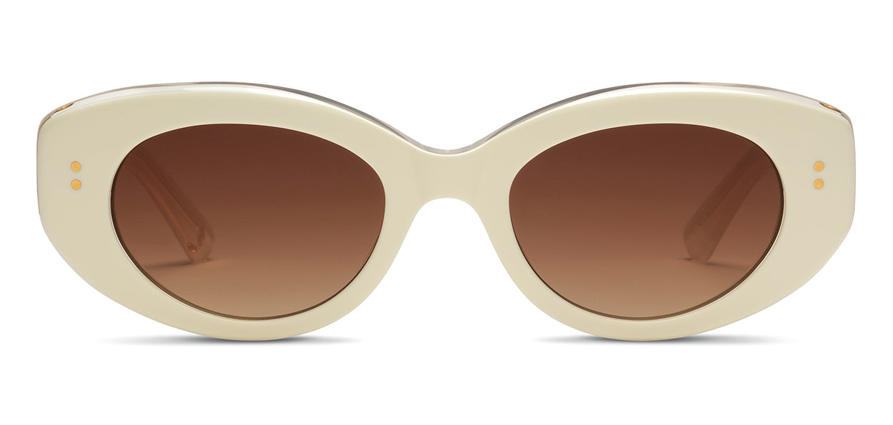 Cass | Bone/Crystal Laminate