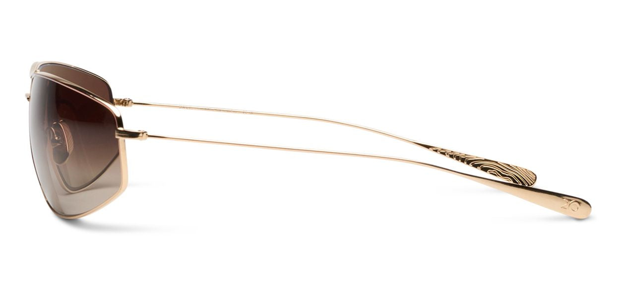 Jahn | Brown Enamel Gold Gradient