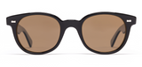 Black | Polarized CR39 Glass Brown Solid Lens