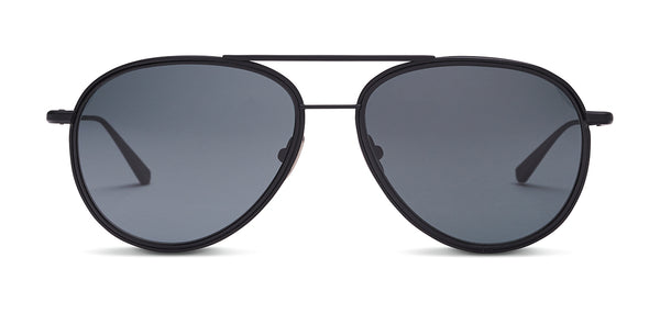Columbia Kaliope Sunglasses Frame Matte Sea Salt Matte Black Lens Color  Smoke 